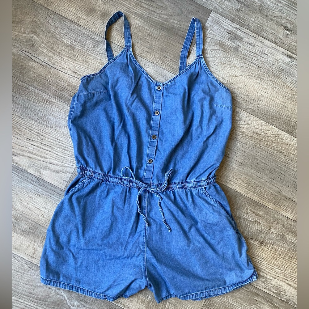 Denim Old Navy Romper